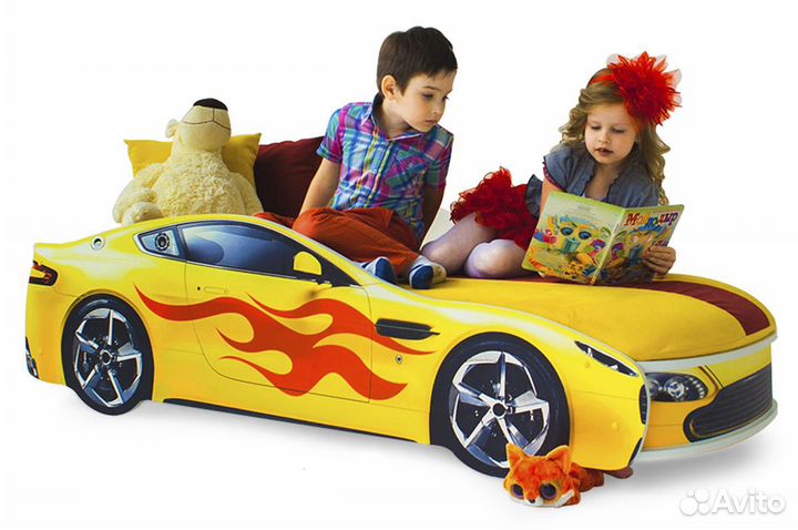 Кровать машина