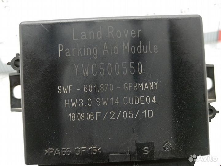 Блок управления парктрониками Land Rover 601870