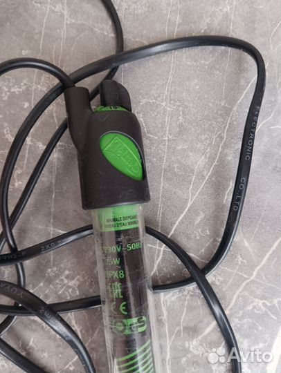 Tera нагреватель 25 W для аквариума