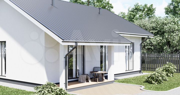 Дом 85 м² на участке 7 сот.