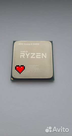 Процессор ryzen 5 3400g