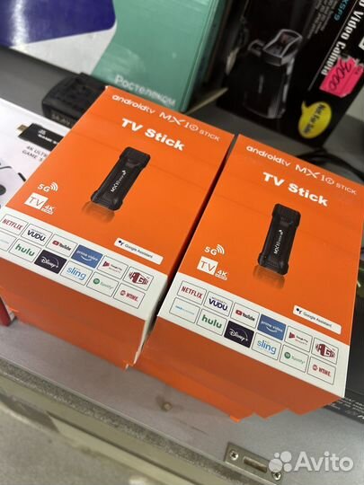 Медиаплеер 4k android TV 10