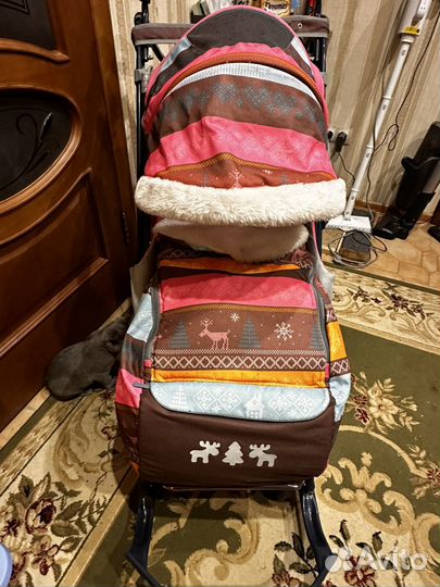 Санки коляска Nika