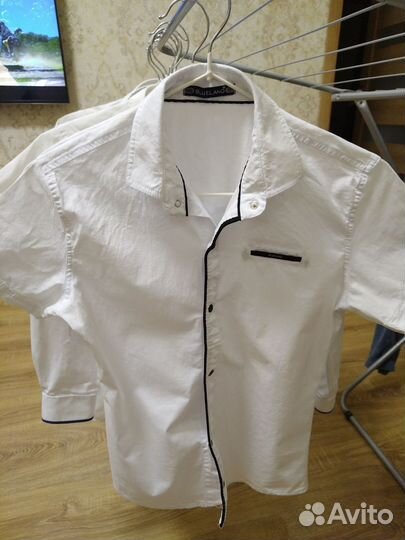 Рубашки школьные для мальчика от 7 до 12 лет