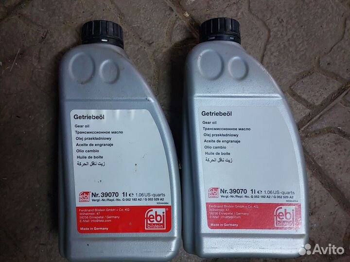 Febi 39070 Масло трансмиссионное DSG Gearbox Oil