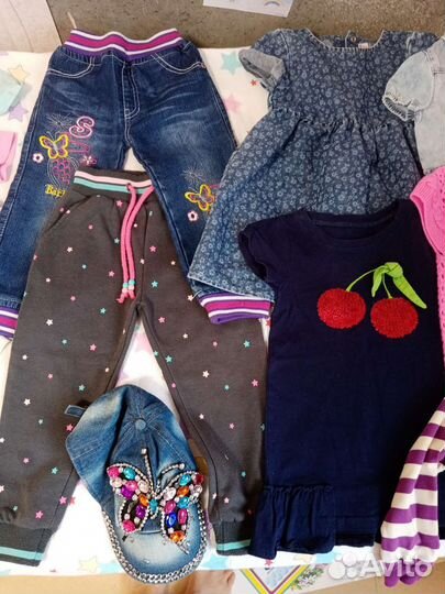 Детские вещи на девочку 92-98 размер