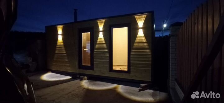 Каркасная баня в наличии