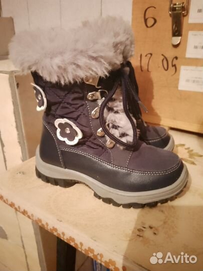 Сапоги зима для девочки