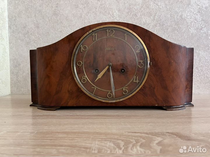 Немецкие каминные часы Junghans