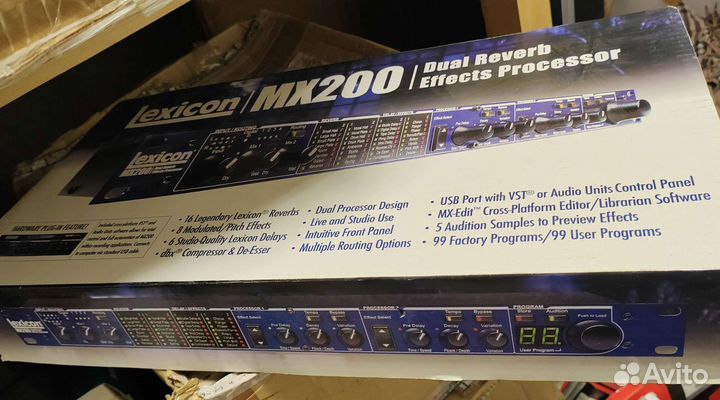 Lexicon mx200 ревербератор