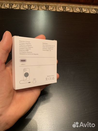 Беспроводная зарядка apple magsafe