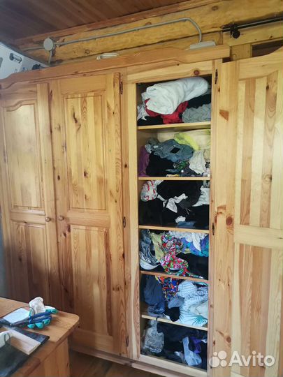 Шкаф для одежды сосна