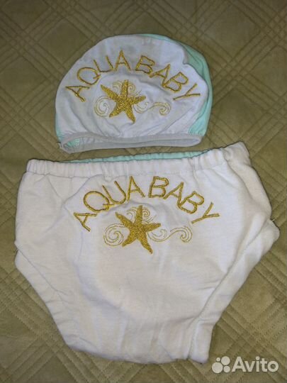 Трусики и шапочка для бассейна