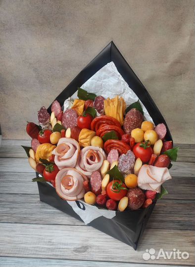 Съедобные мужские букеты