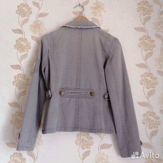 Куртка пиджак джинсовая 46рр