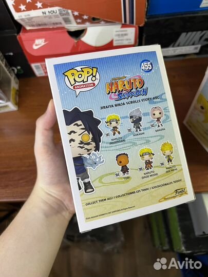 Фигурка Funko pop Naruto Sasuke Curse mark саске н