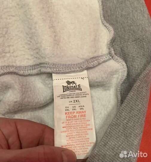 Зип худи Lonsdale