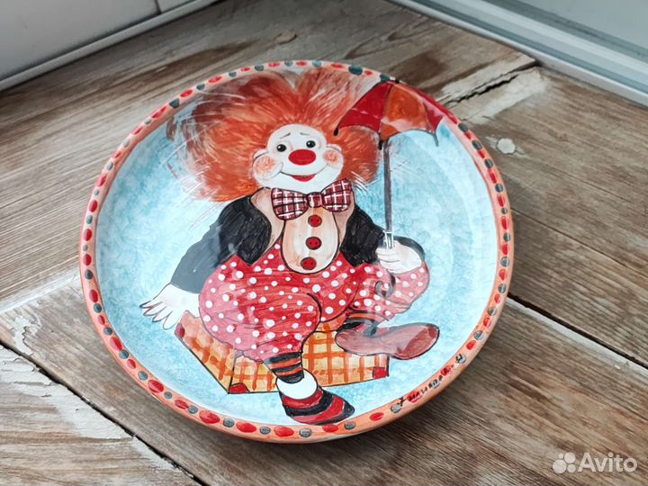Тарелка декоративная