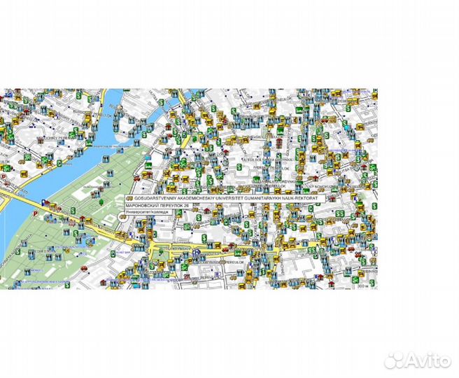 Карта для навигаторов Garmin GityNavigator Russia