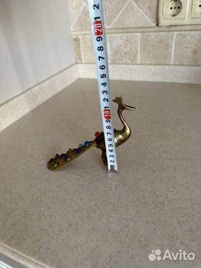 Статуэтка из латуни винтаж