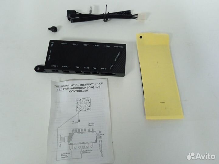 Разветвитель GameMax (PWM+argb HUB V2.0) для RGB/R