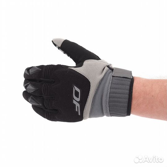 Перчатки dragonfly enduro Gray-black 600120 (M)