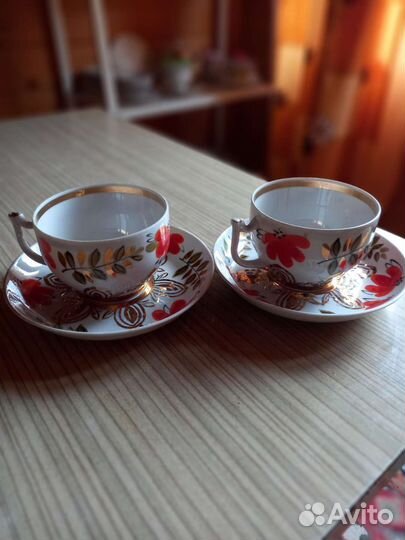 Чашка с блюдцем СССР