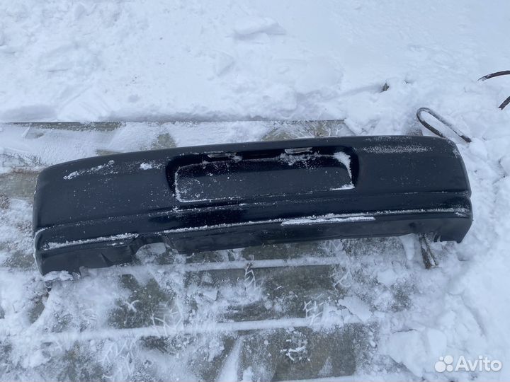 Задний бампер ваз 2112