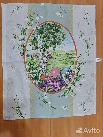 Кухонные полотенца с петелькой новые