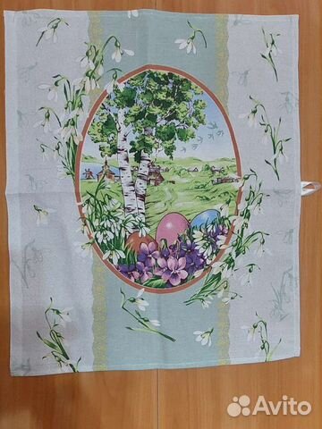 Кухонные полотенца с петелькой новые