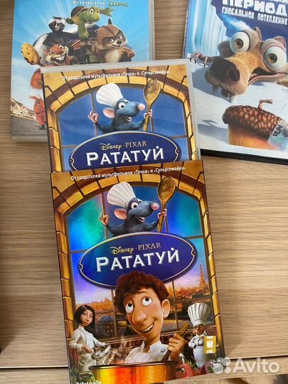 Dvd диски мультфильмы лицензия