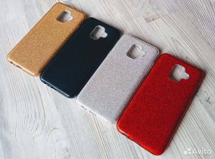 На samsung a6 стекло чехол поклейка