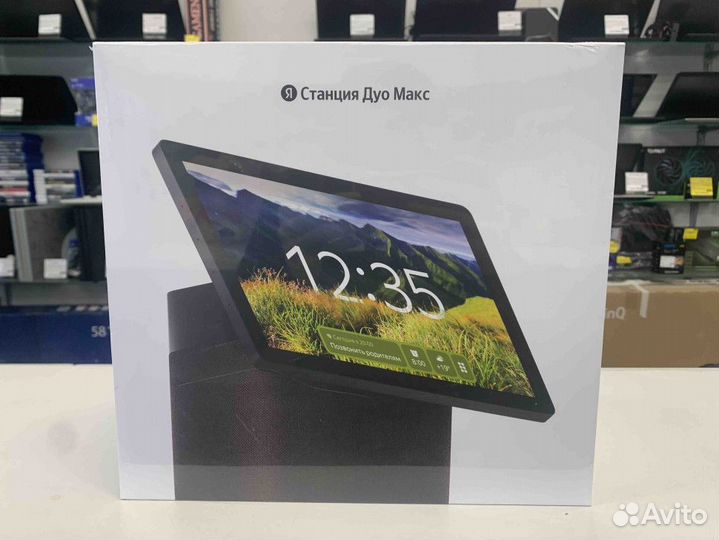 Новая Яндекс станция Дуо Макс (Красный)