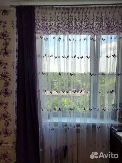 Красивая тюль с бабочками