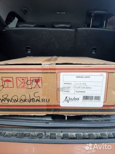 Чехлы японские аkuba на Lexus LX470/Land Cruiser