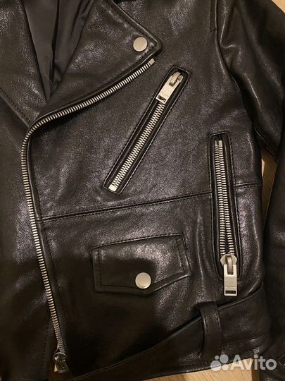 Куртка из натуральной кожи