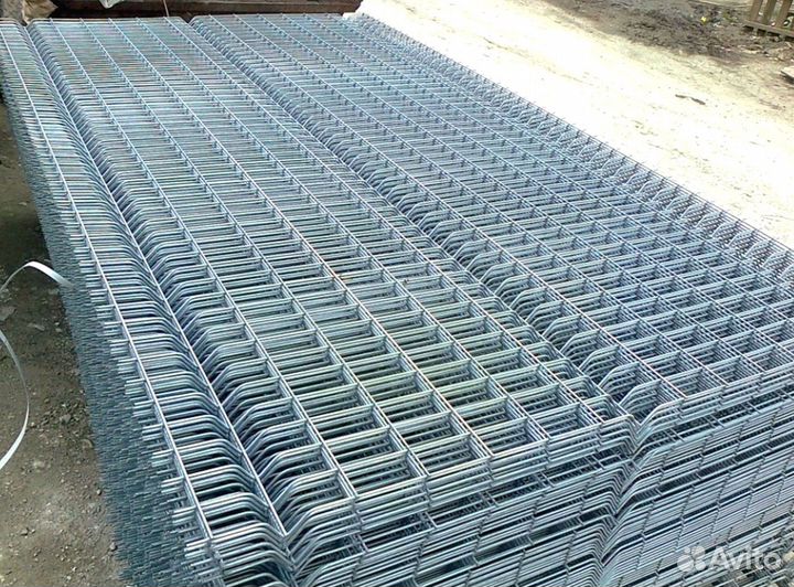 3Д сетка для забора зеленая, коричневая, серая