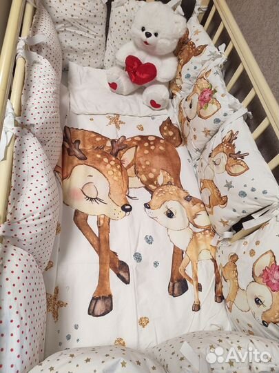 Бортики в детскую кроватку