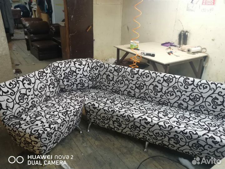 Ремонт и перетяжка мягкой мебели