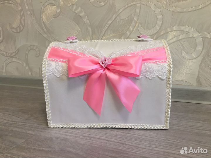 Свадебный сундук для денег