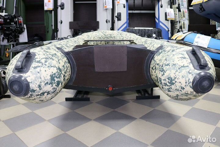 Лодка пвх Муссон 3000 ск камуфляж