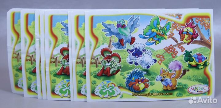 Животные - талисманы. Пасха 2009 г. Киндер