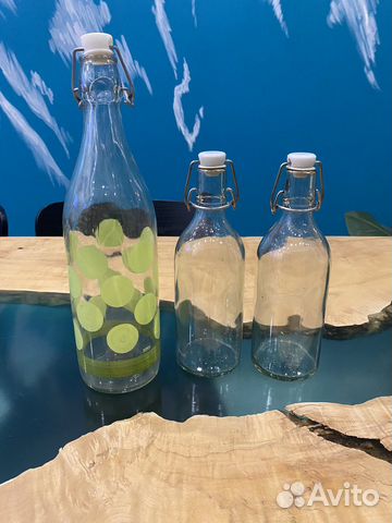 Бутылки стеклянные IKEA
