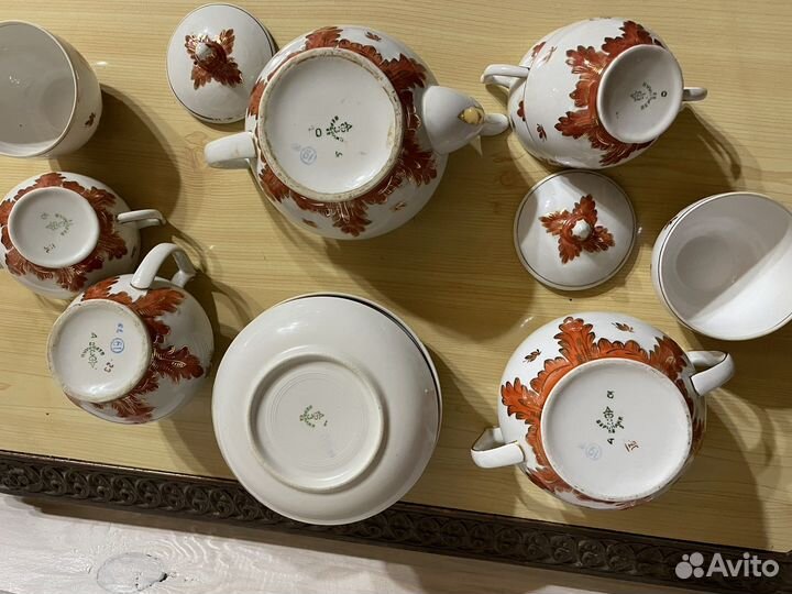 Чайный сервиз «Барбарис»Вербилки СССР