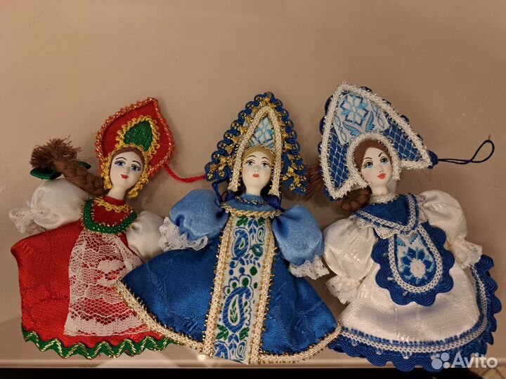 Кукла подвесная, ручная работа