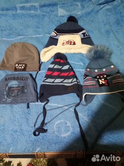 Шапки детские для мальчиков