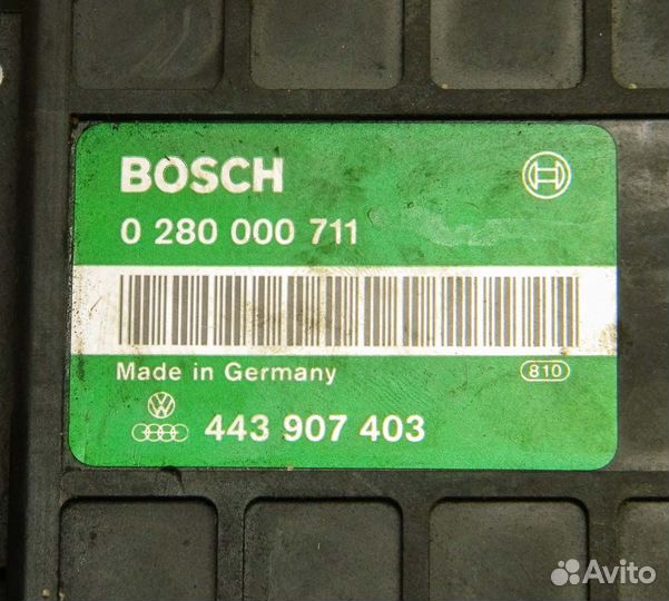 Блок управления двс Audi B3 1.8 RP