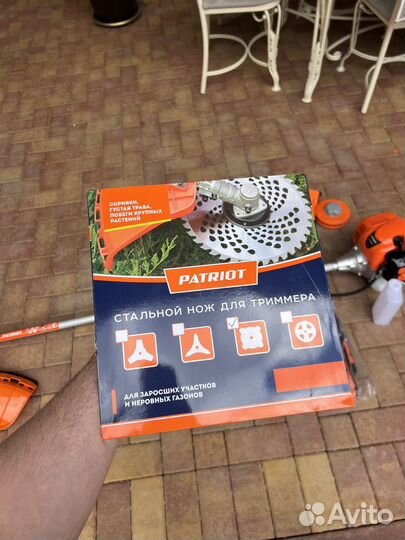 Триммер бензиновый patriot
