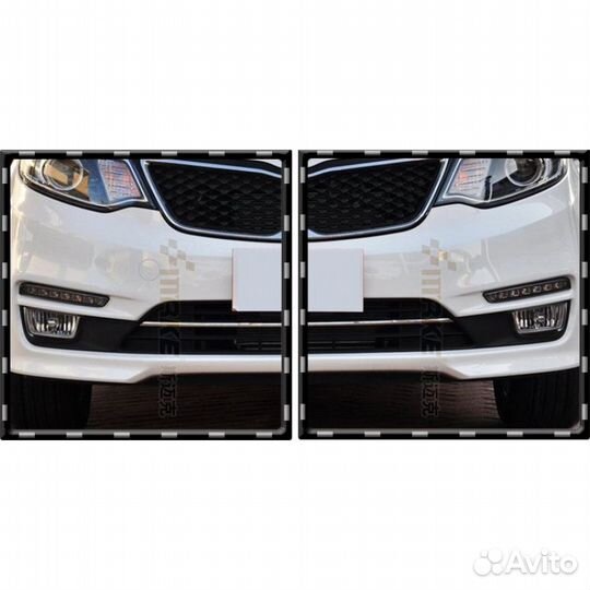 Дхо для Kia Rio 3 рестаилинг 2015-17. Вариант 1