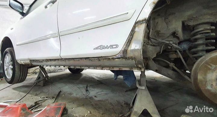 Пороги и арки Hyundai Tucson левые правые кузовные